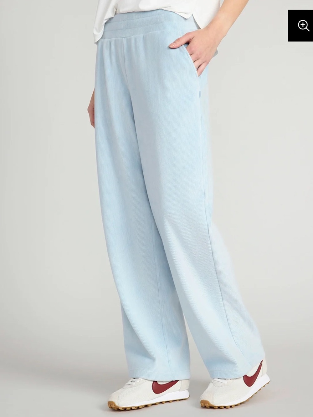 The Warm Stretch Corduroy Pant - Baby Blue - small - Picture 1 of 3